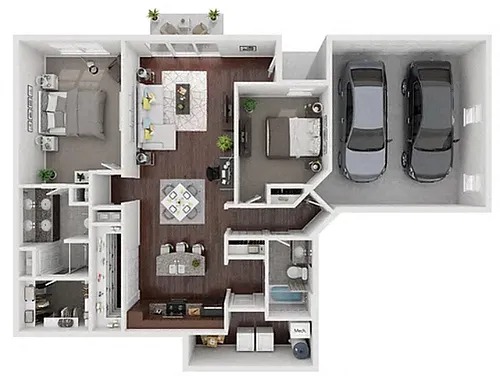 Floor plan The Cedar