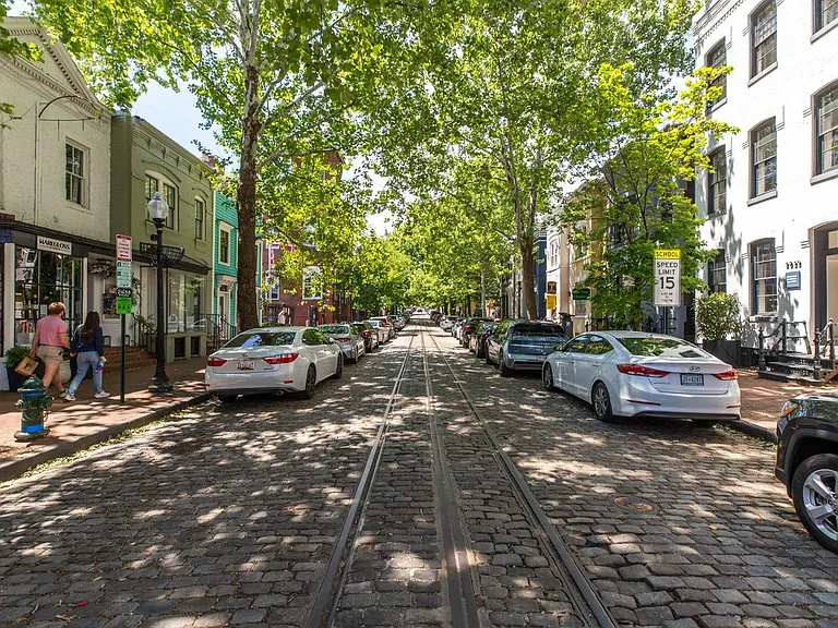 Serene Georgetown neighborhood