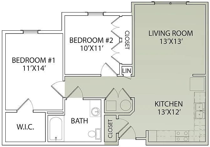 Floor plan Red Maple II