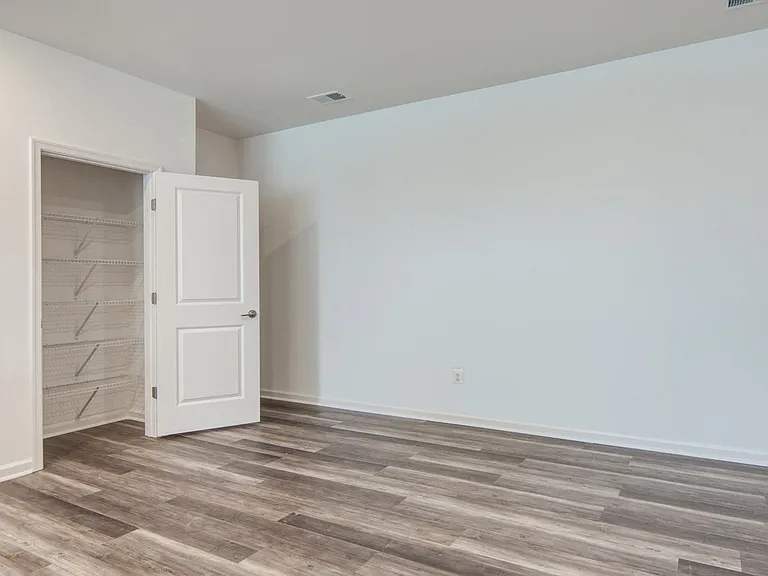 Storage solutions throughout the townhome