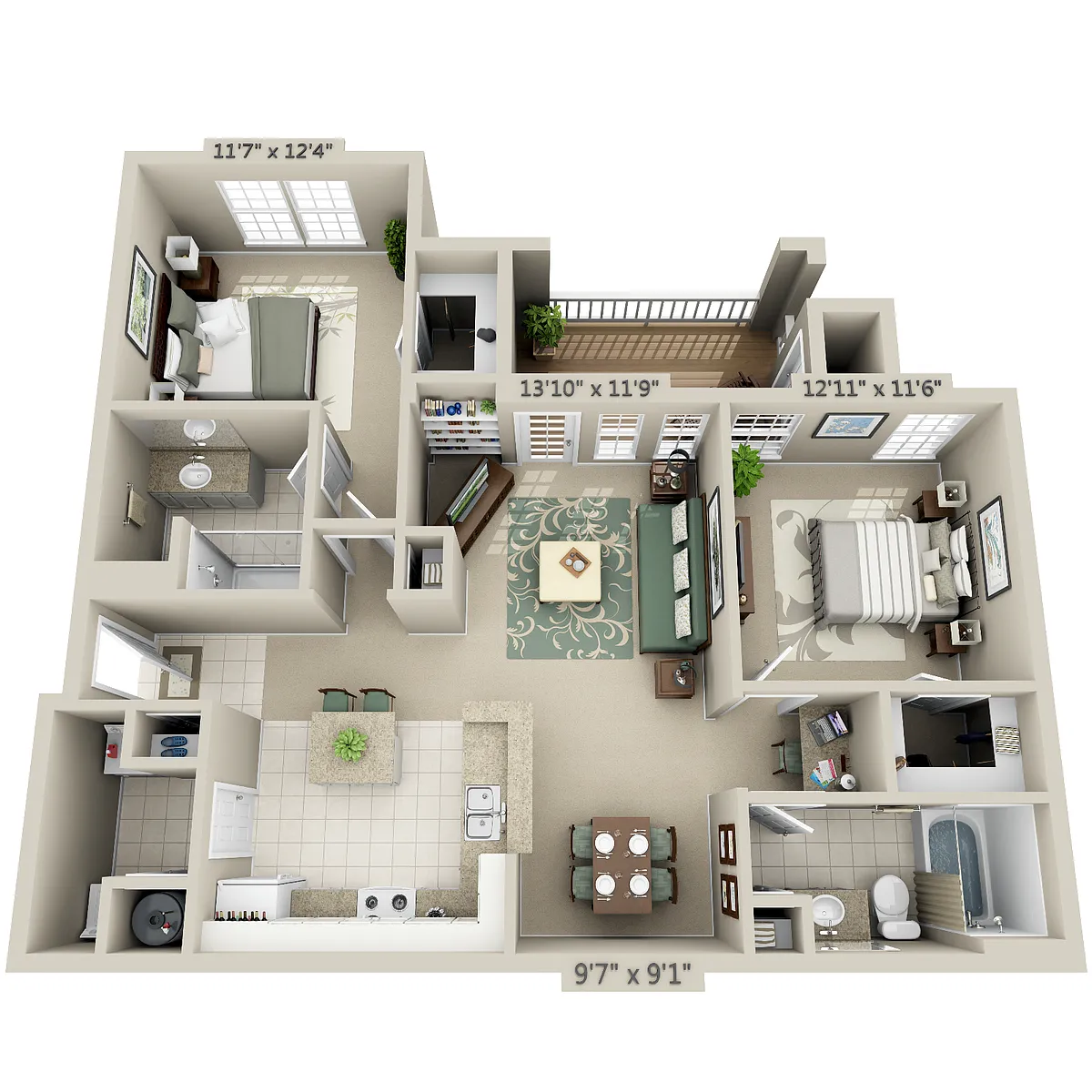 Floor plan Steamboat