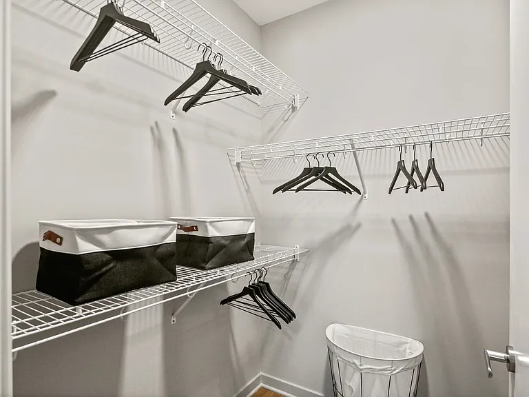 1 Bedroom- Bedroom Closet