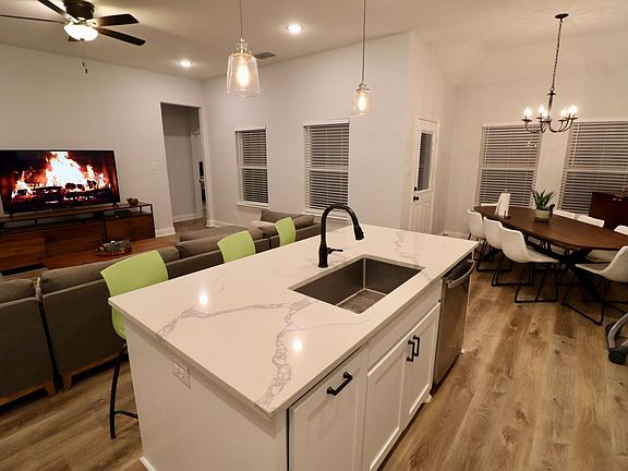 Kitchen Dining & Living Room