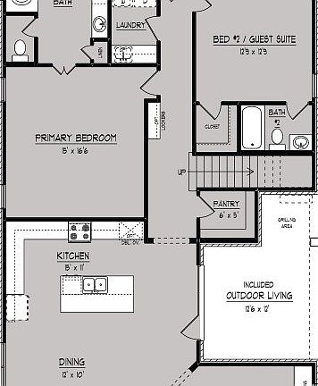 Salem Floorplan First Floor