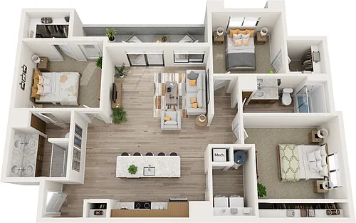Floor plan Steel