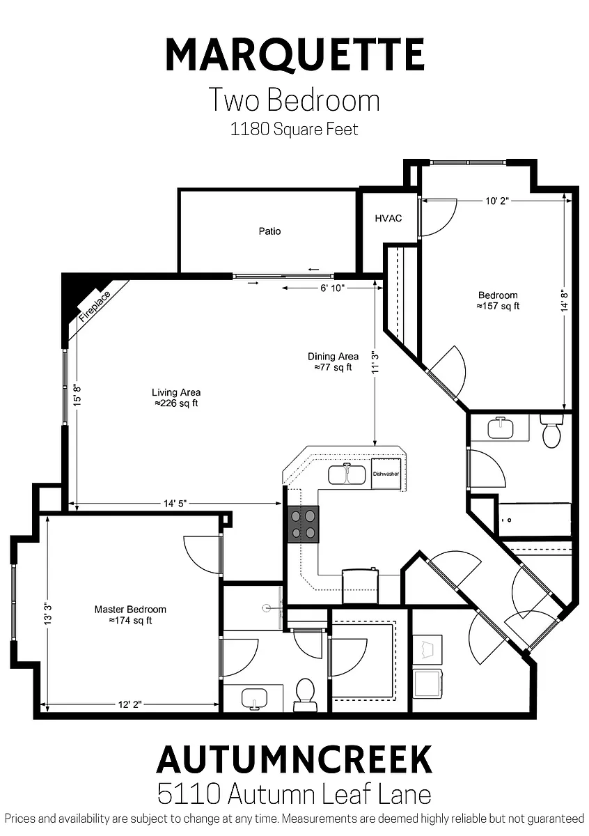 Floor plan Marquette