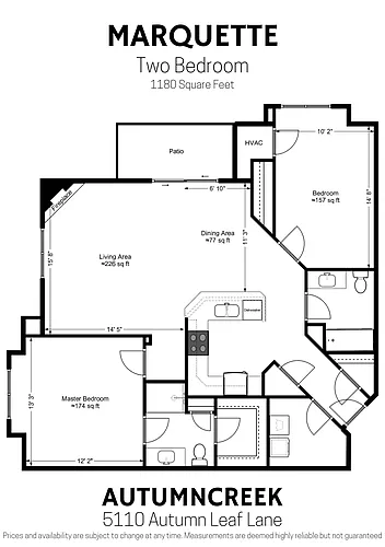 Floor plan Marquette