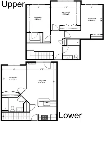 Floor plan E