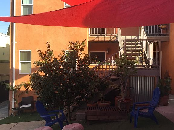 The 520 sqf studio is located upstairs - entrance is on the left side of the balcony upstairs.