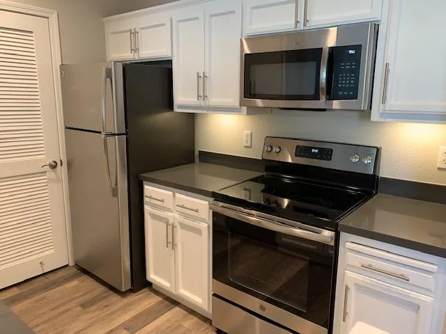 3x2 / 1240 sf - Kitchen (right) - Gemello Village Apartments - Beautiful Updated Interiors