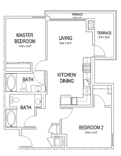 Floor plan B3