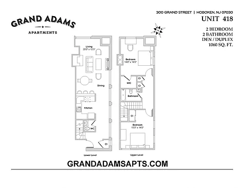 Floor plan 418