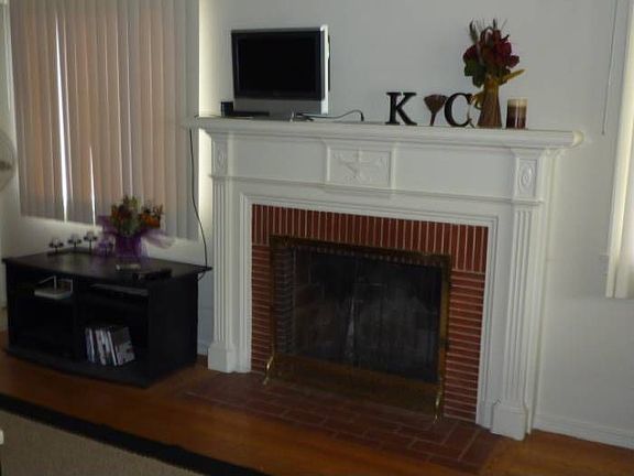 Cozy Wood-Burning FP