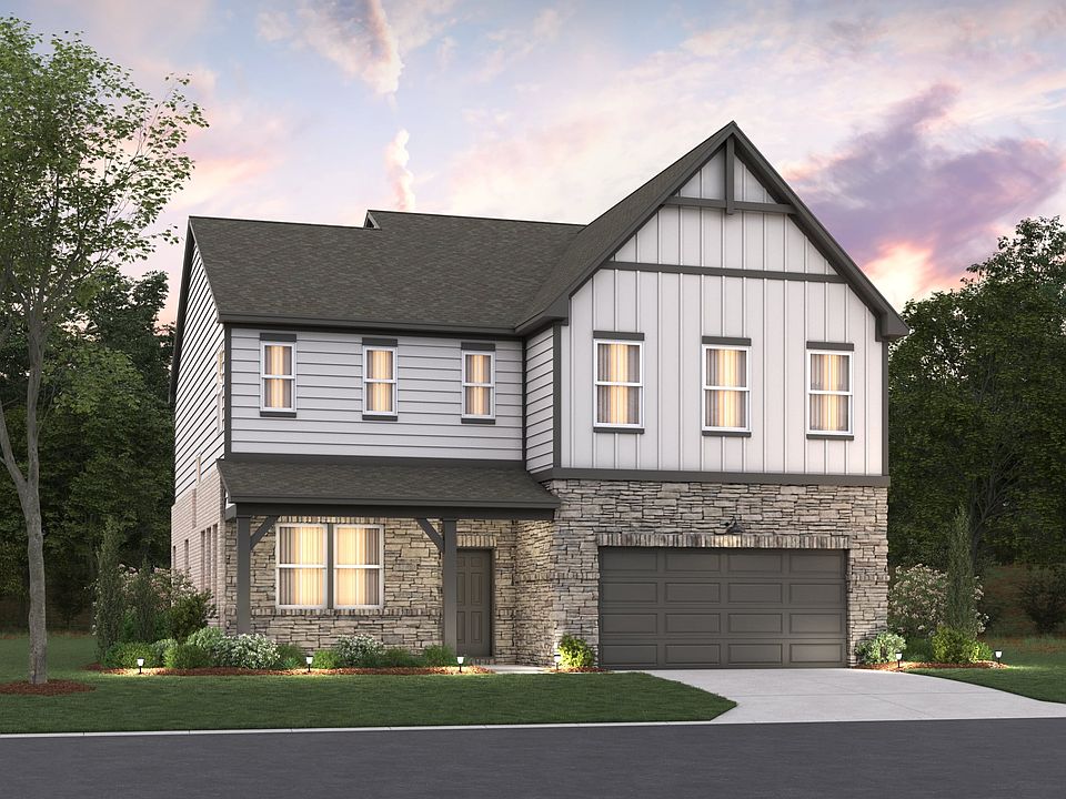 Newton II Farmhouse Elevation