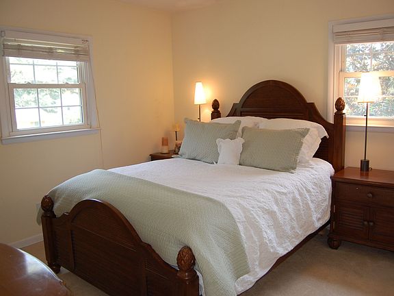 Master Bedroom has a private bath.