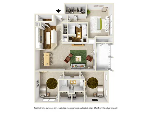 Floor plan Rose