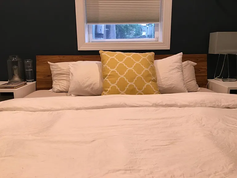 Master bedroom with King-size bed