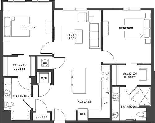 Floor plan B13A