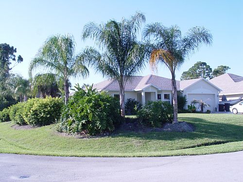 Corner lot on quiet street