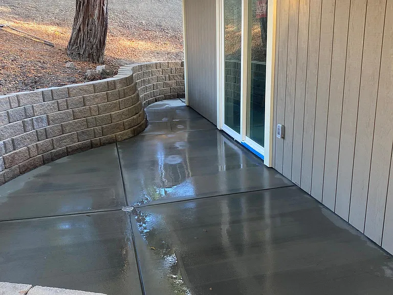 Back Patio area