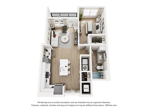 Floor plan A3C
