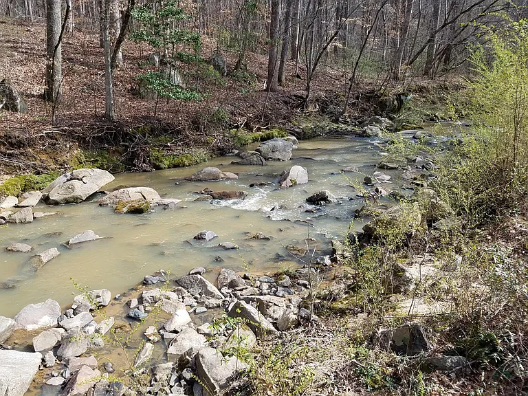 Creek on property 350 feet away