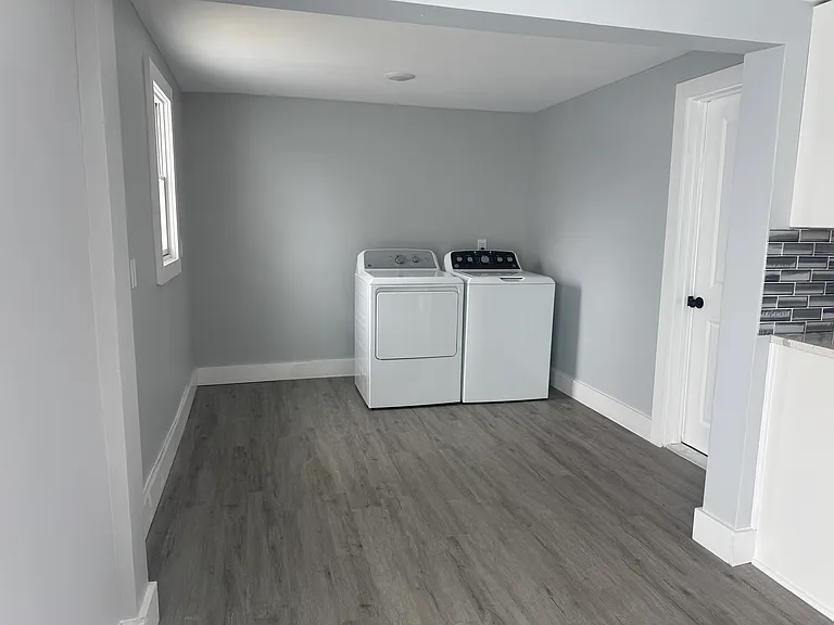 Laundry area.