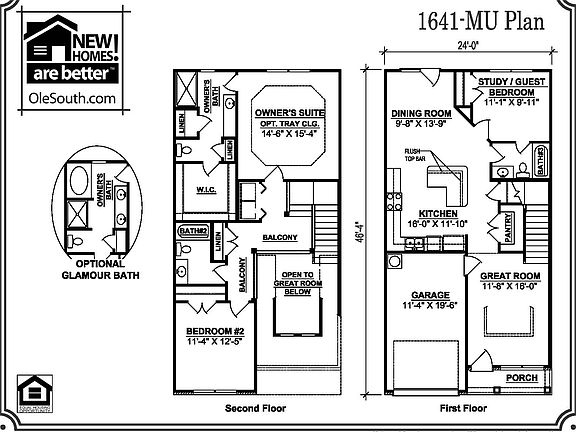 1641 MU Floor Plan