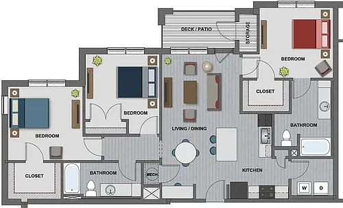 Floor plan Wright