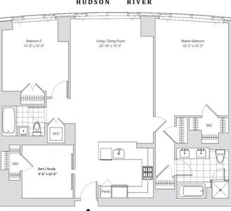 70 Little West St APT 22D, New York, NY, 10004