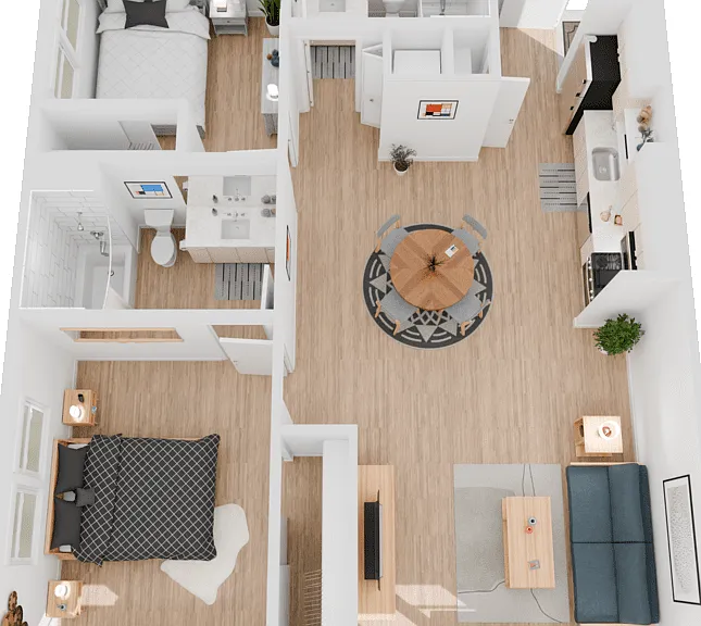Plan 8 Floorplan Diagram
