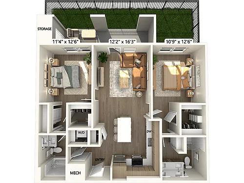 Floor plan B1-Finish2-1014-180