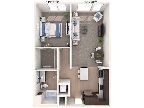 Floor plan A6-Esp