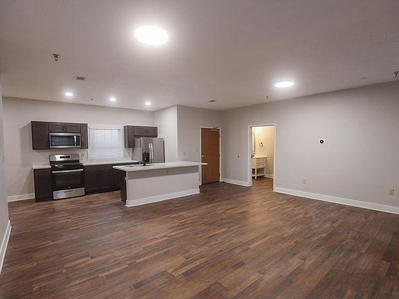 Entry, Living Room, Dining Kitchen - Open Concept