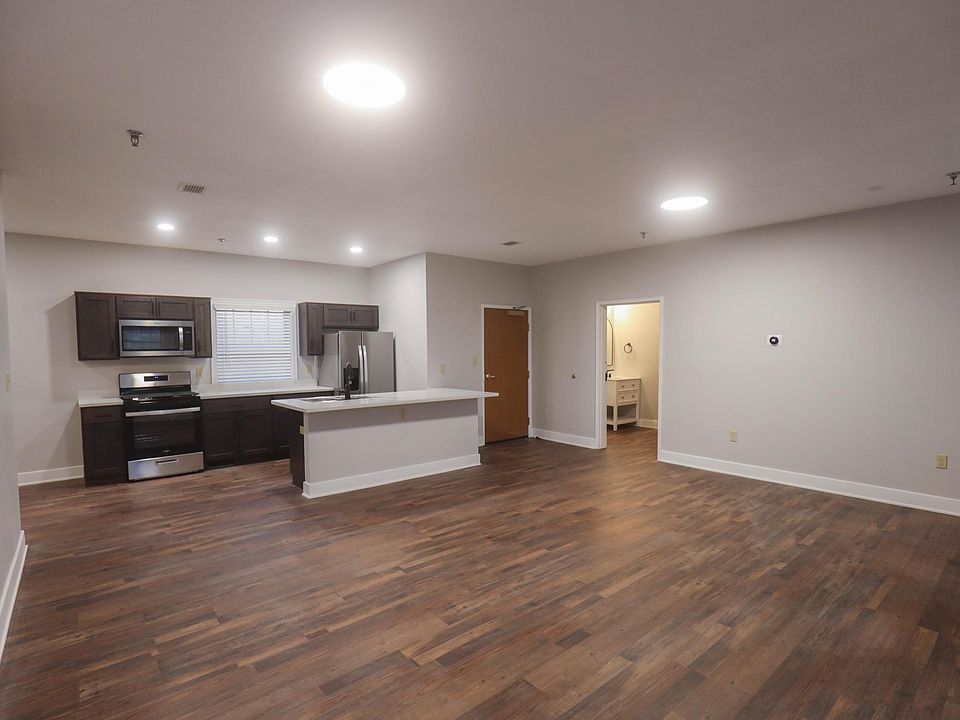 Entry, Living Room, Dining Kitchen - Open Concept