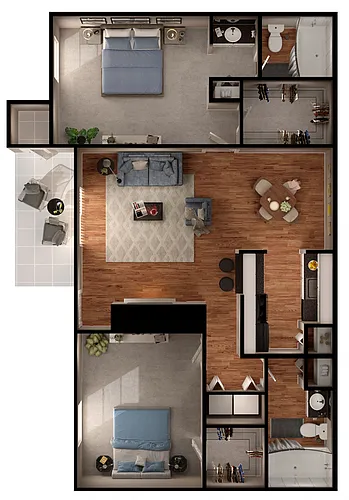 Floor plan F