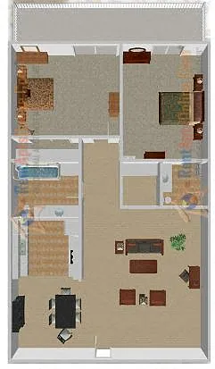 Floor plan 2X15