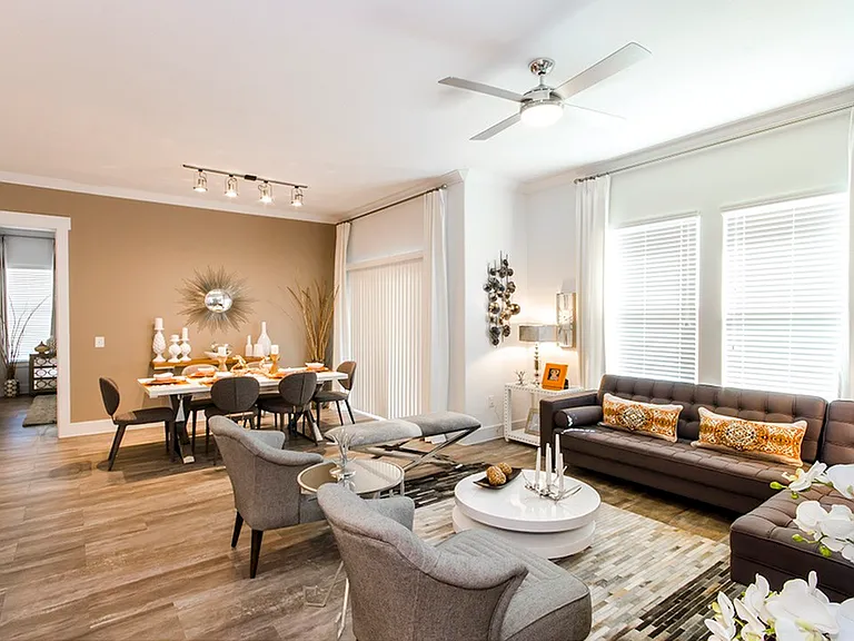 Floor Plan 5 Living Room | Apartments Conroe TX | The Towers Woodland Floor Plan 5 Living Room | Apartments Conroe TX | The Towers Woodland