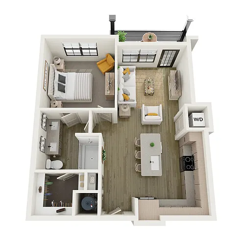 Floor plan The Elm