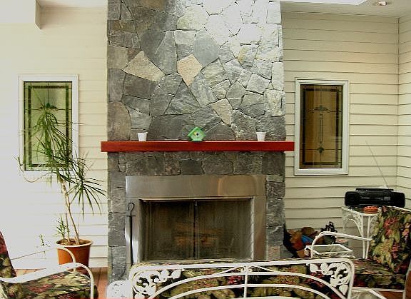 Outdoor Fireplace
