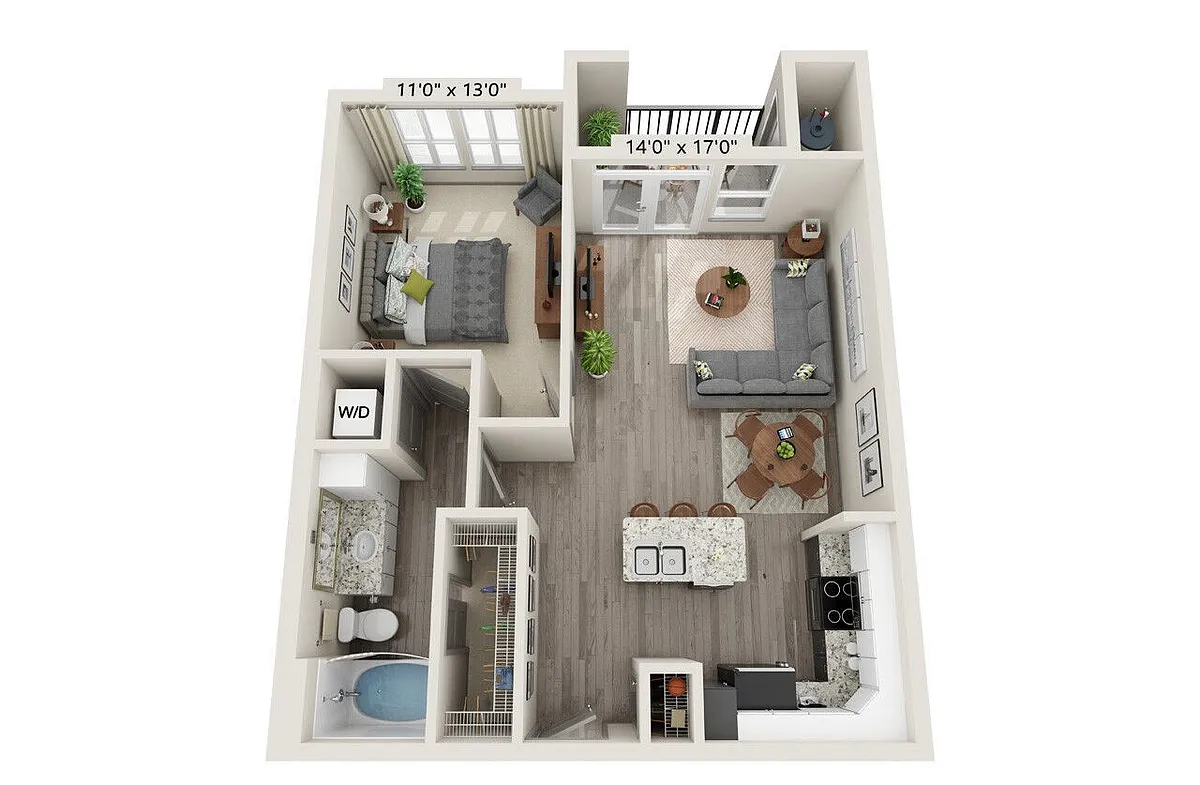 Floor plan A2