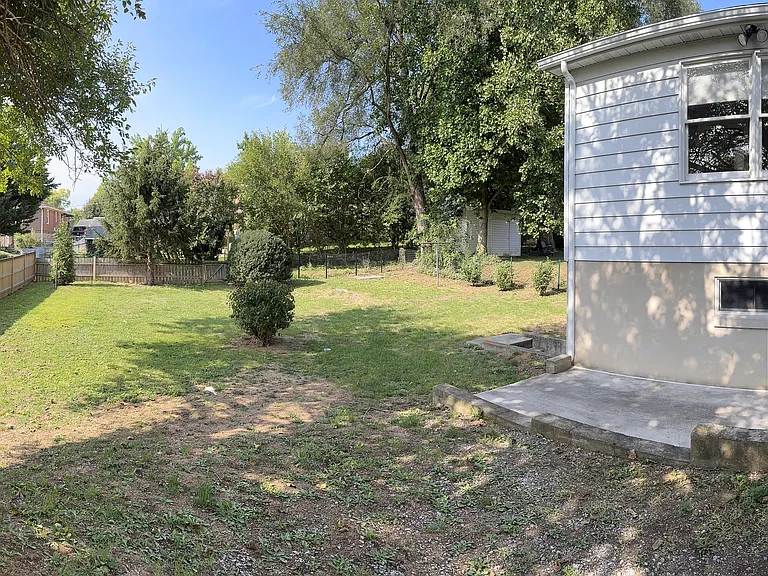 View of Backyard from Driveway/Parking