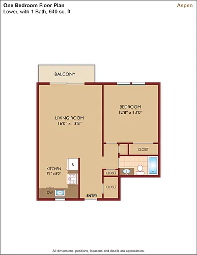 Floor plan $3.49/sq.ft. - Aspen