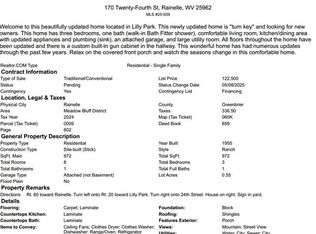 170 24th St, Rainelle, WV 25962