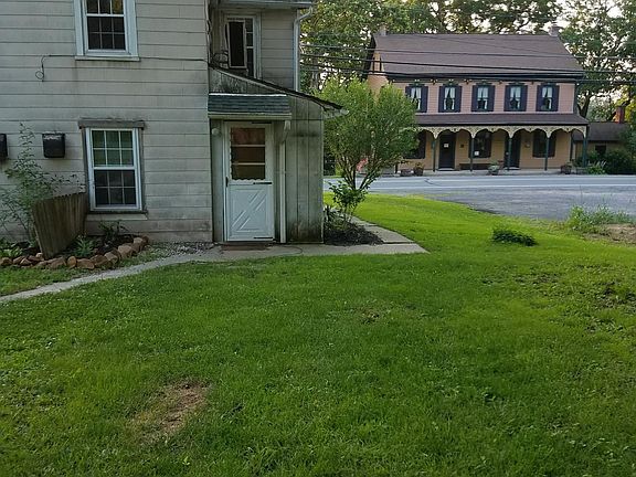 Back of house and yard