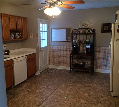 Kitchen fr dining room view