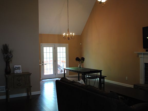 facing dining area