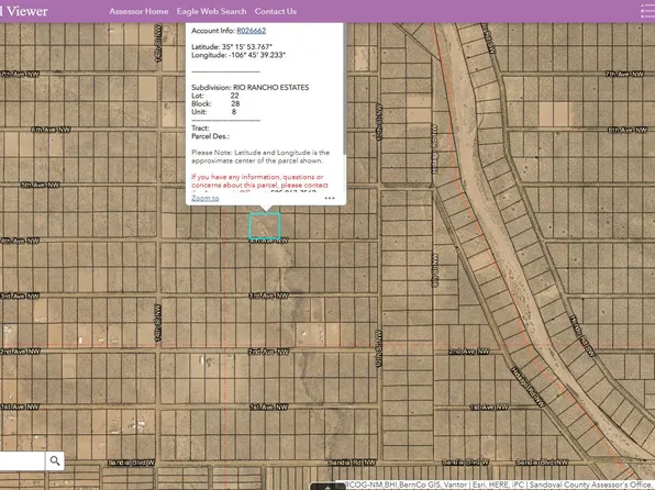 4th U8 B28 L22 Ave NW, Rio Rancho, NM 87124