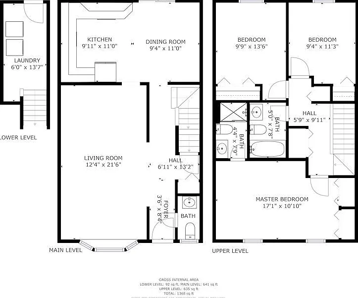 3 bed, 2.5 bath, 1330 sqft, $2,750 — Photo 2