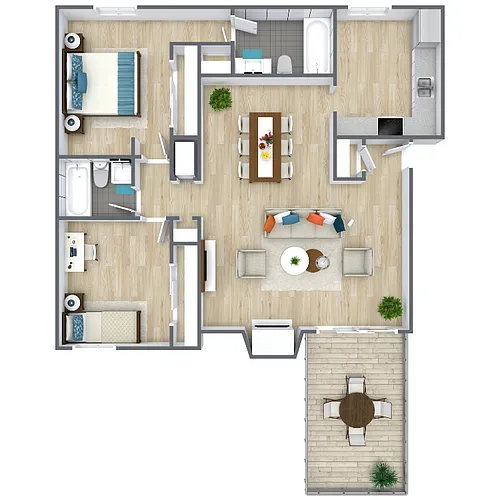 Floor plan B2